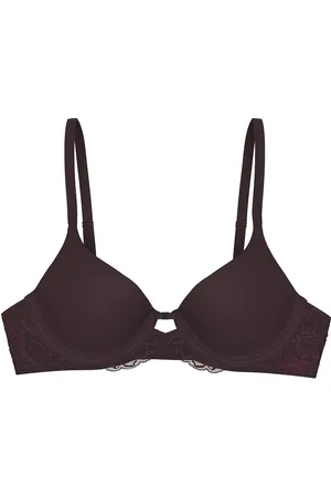 Triumph Amourette Charm T Whp01 Lingerie Bras & Tops Padded Bras Burgundy