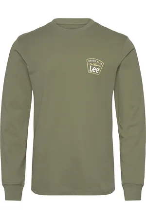 Lee Ls Frontier Tee Tops T-shirts Long-sleeved Green
