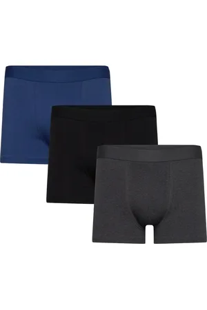 Bread & Boxers 3-Pack Boxer Brief Boksershorts Navy