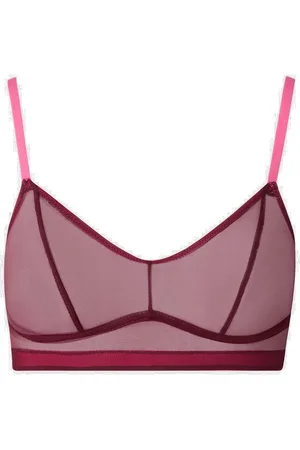 Understatement Lace Balc Tte Lingerie Bras & Tops Balc Tte Bras Burgundy