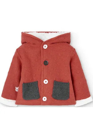 Boboli Knitwear Jacket For Baby -Bci Tops Knitwear Cardigans Red