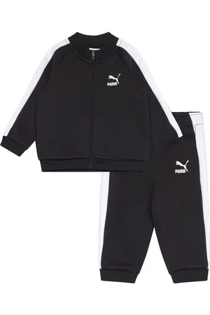 PUMA Minicats T7 Iconic Suit Sets Sweatsuits Black