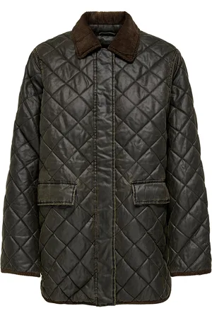 ONLY Onlmountain Quilted Jacket Cc Otw Vattert Jakke Brown