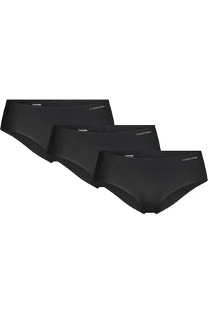 Calvin Klein Hipster 3Pk Truse Brief Truse Black