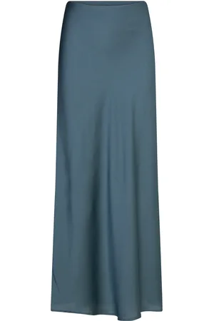 Bruuns Bazaar Acaciabbjoanelle Skirt Skirts Maxi Skirts Navy