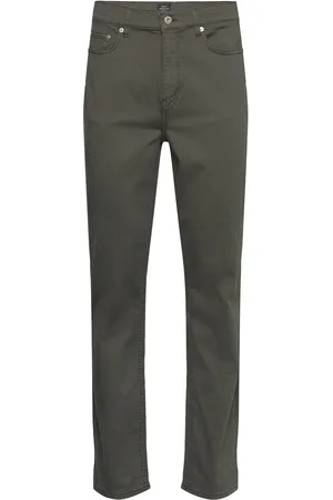 Mads Norgaard Cotton Five Pocket Jas Pant Bottoms Jeans Regular Khaki Green
