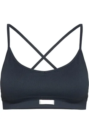 Björn Borg Studio Seamless Ribbed Strap Bra Sport Bras & Tops Sports Bras - All Navy