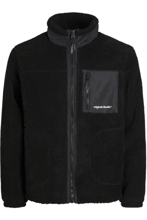 JACK & JONES Jorvesterbro Teddy Jacket Aw24 Noos Outerwear Jackets Anoraks Black Jack & J S