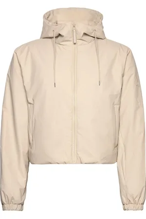 Rains Lohja Short Insulated Jacket W3T1 Designers Jackets Light Jackets Beige
