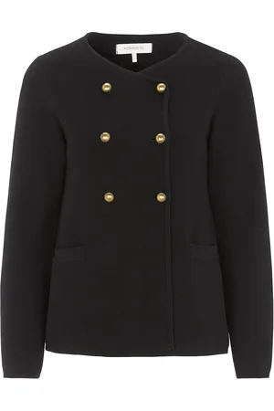 Newhouse Astrid Cardigan Tops Knitwear Cardigans Black