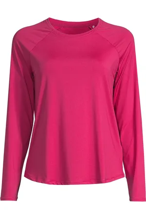Casall Essential Long Sleeve Sport Women Sport Clothing Sports Tops & T-shirts Sport Long Sleeve Tops Pink