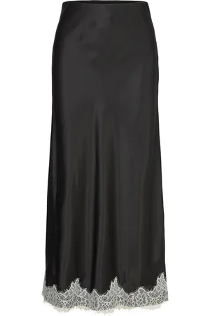 Bruuns Bazaar Berriesbbjoanel Skirt Skirts Maxi Skirts Black