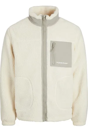 JACK & JONES Jorvesterbro Teddy Jacket Aw24 Noos Outerwear Jackets Anoraks Beige Jack & J S
