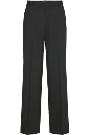 Bruun & Stengade Bs Skyler Suit Pants Bottoms Trousers Suitpants Black