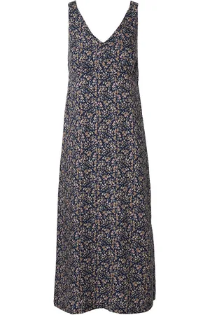Lexington Wilma Lyocell Nightgown Nattkjole Blue