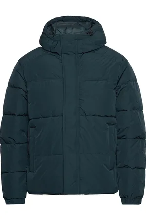 JACK & JONES Jjebradley Puffer Hood Sn Fôret Jakke Blue Jack & J S