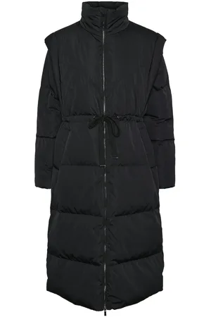 Y.A.S Racca Long Down Coat S. Fôret Kåpe Black