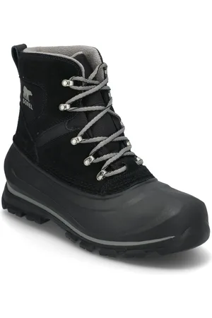 sorel Buxton Lace Boot Wp Støvletter Med Snøring Black