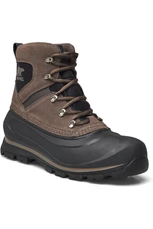 sorel Buxton Lace Boot Wp Støvletter Med Snøring Brown