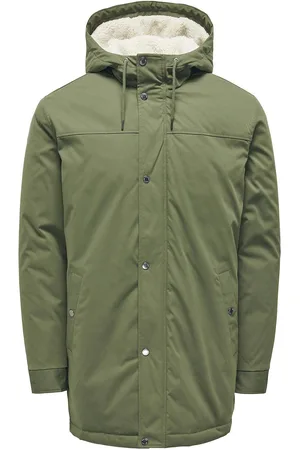 Only & Sons Onsalexander Parka Otw Noos Vd Parkas Jakke Green