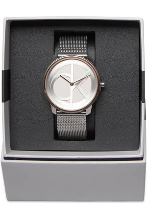 Calvin Klein Iconic Accessories Watches Analog Watches Silver