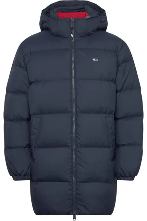Tommy Hilfiger Tjm Essential Down Parka Ext Parkas Jakke Navy