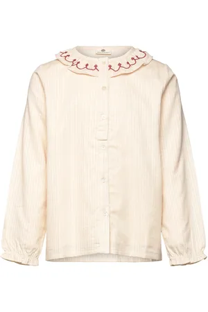 EN FANT Shirt Woven Tops Blouses & Tunics Cream