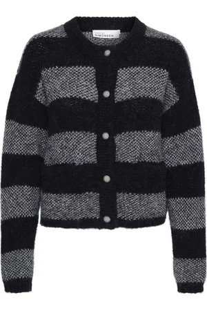 Karen by Simonsen Kbrullja Cardigan Tops Knitwear Cardigans Grey