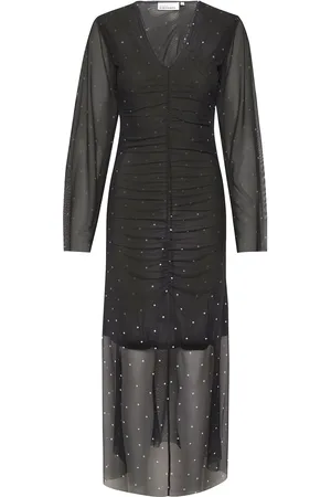 Karen by Simonsen Kbreem Dress Knelang Kjole Black