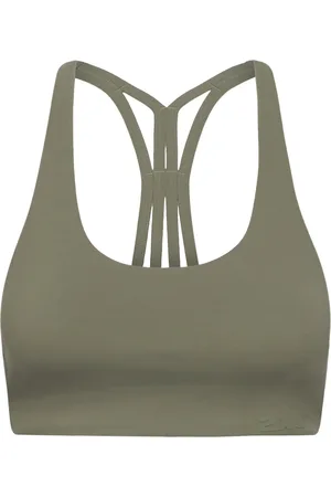 2XU Form Strappy Low Impact Bra Lingerie Bras & Tops Sports Bras - All Khaki Green