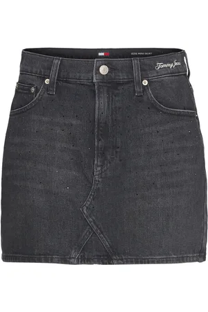 Tommy Hilfiger Izzie Mr Mn Skirt Dh6182 Skirts Short Skirts Black