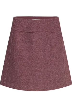 Ichi Ihwooly Sk3 Kort Skjørt Pink