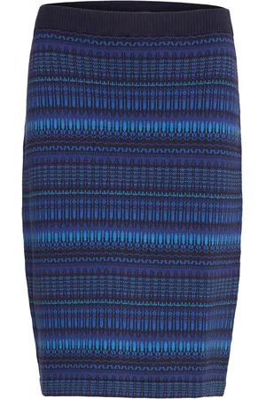 Jumperfabriken Margery Skirt Skirts Short Skirts Blue