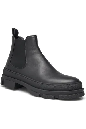 &Copenhagen Cph735M Vitello Black Støvletter Chelsea Boot Black