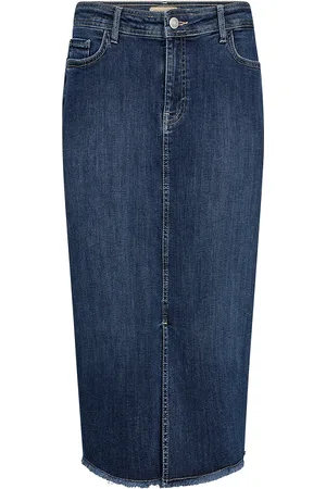 soyaconcept Sc-Kimberly Skirts Knee-length & Midi Skirts Blue