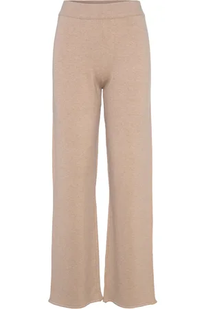 Bruun & Stengade Bs Scarlett Pants Bottoms Trousers Straight Leg Beige