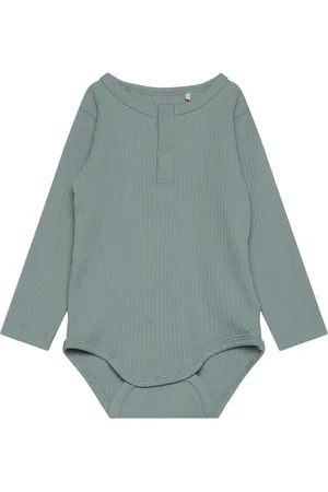 FIXONI Body Ls Rib Bodies Long-sleeved Blue