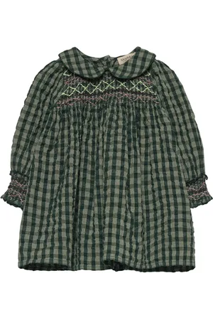 Marmar Copenhagen Dabina B Dresses & Skirts Dresses Baby Dresses Long-sleeved Baby Dresses Green