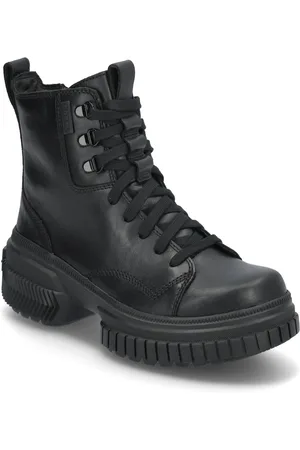 sorel Ona Ave Boot Lace Wp Shoes Boots Ankle Boots Laced Boots Black