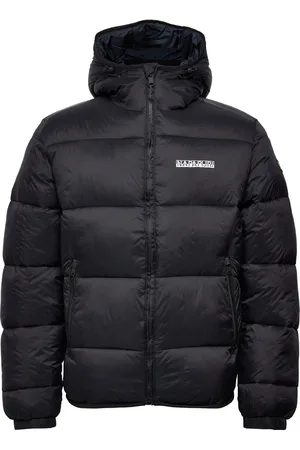 Napapijri Suomi Hood Puffer Jacket Fôret Jakke Black