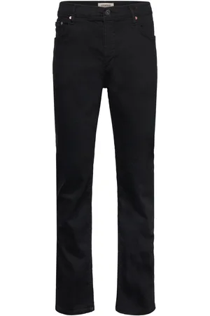 Lindbergh Superflex Jeans Cold Black Bottoms Jeans Tapered Black