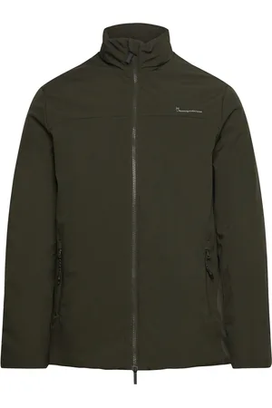 Knowledge Cotton Apparal Climate Shell Jacket - Grs/Vegan Fôret Jakke Khaki Green