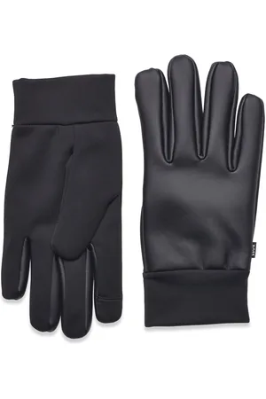 HUGO BOSS Faizy-Kn Accessories Gloves Finger Gloves Black