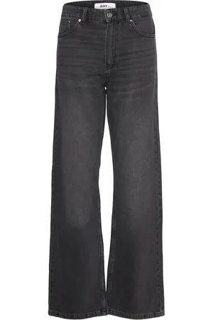 DAY Birger et Mikkelsen Lou - Black Denim Bottoms Jeans Straight-regular Black