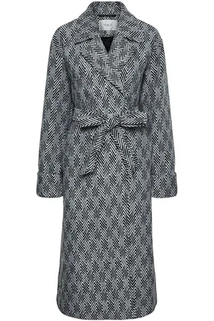 Y.A.S Dura Ls Long Coat Outerwear Coats Winter Coats Black