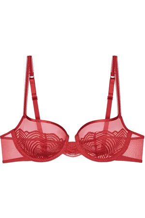 Triumph Delightful Spotlight W Lingerie Bras & Tops Balc Tte Bras Red
