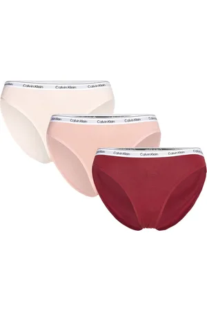 Calvin Klein Bikini 3Pk Truse Brief Truse Pink