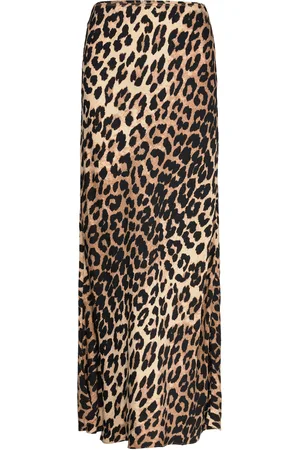 Twist & tango Tyne Satin Maxi Skirt Skirts Maxi Skirts Beige