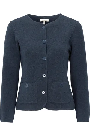 Newhouse Klara Milano Cardigan Tops Knitwear Cardigans Navy