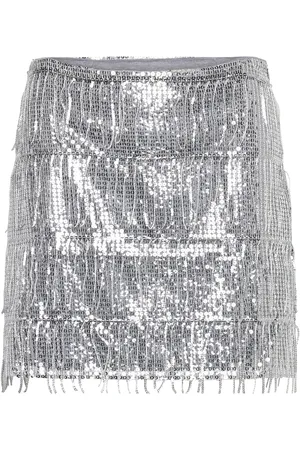 Object Objtella Hw Skirt 136 Skirts Short Skirts Silver